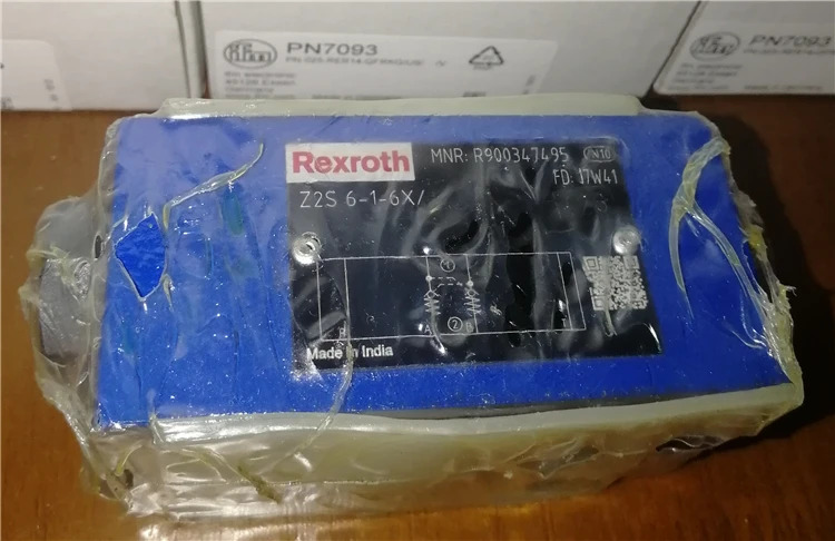Rexroth 오리지널 독일 생산 실제 R900347495 Z2S 6-1-6X/신