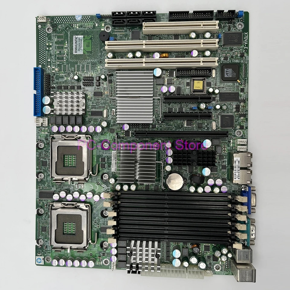 Supermicro 서버 마더보드 쿼드 듀얼 코어 64비트 Xeon SATA 3.0Gbps DDR2X7DVA-E