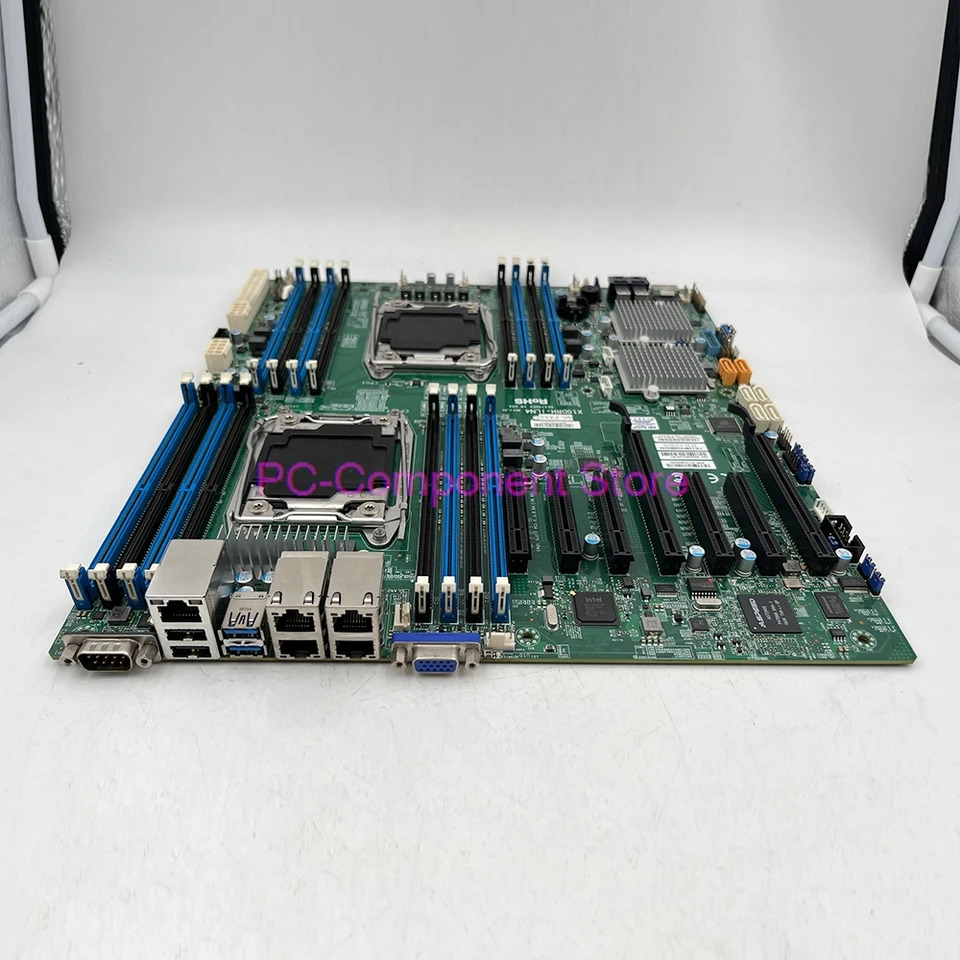 Supermicro 서버 마더보드 지원 E5-2600 V4/V3 군 DDR4 IPMI 2.0 LGA2011 X10DRH-iLN4