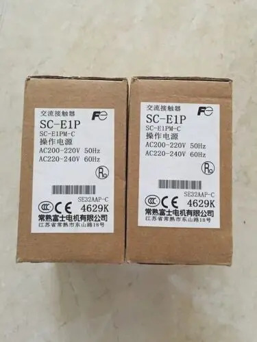 SC-E1P SCE1P Fuji AC 접촉기 경험