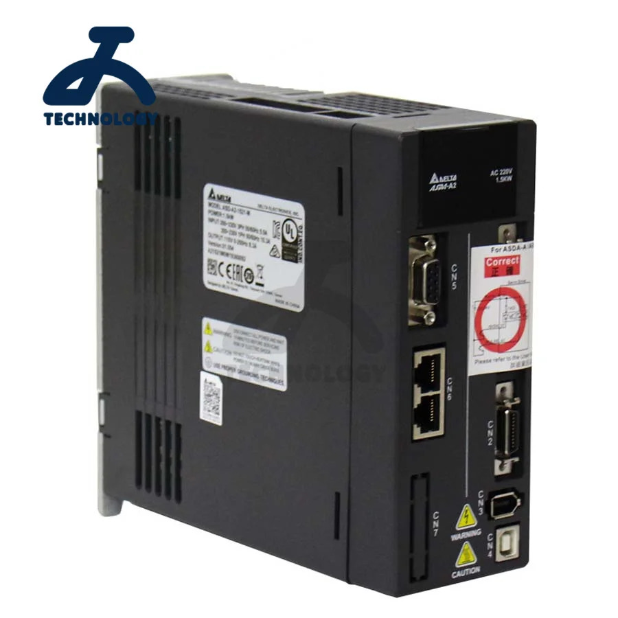 오리지널 델타 ASD-A2 시리즈 서보 드라이브 ASD-A2-4543-M ASD-A2-5543-M ASD-A2-7543-M 400V 4.5KW 5.5KW 7.5KW