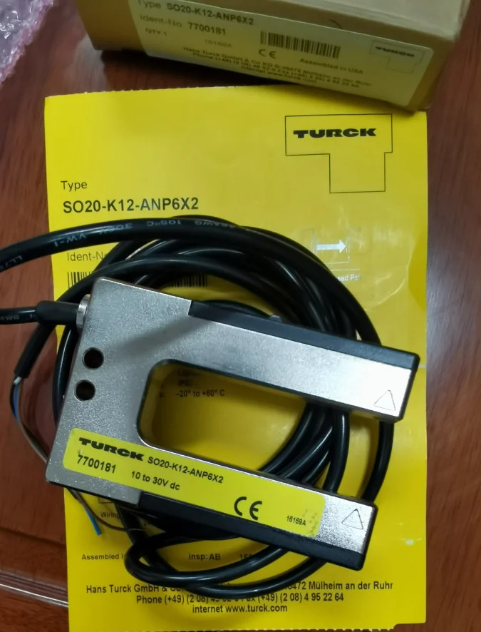 SO20-K12-ANP6X2 터크 배너 오리지널 슬롯 센서 SLM20B6