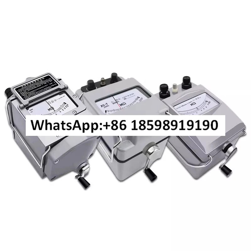 500V 메가옴 미터 1000 절연 저항 테스터 2500 zc25-3 4-7