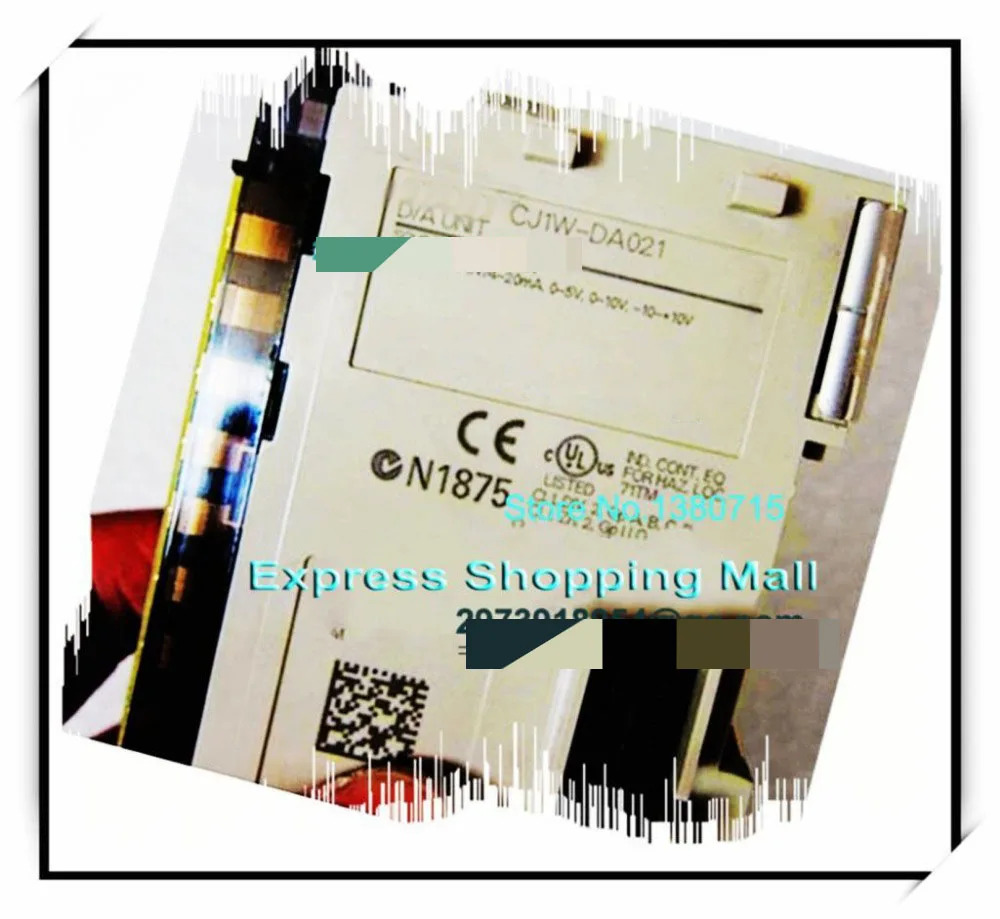 오리지널 CJ1W-DA021 PLC 24VDC I/O 2 포인트 출력 신