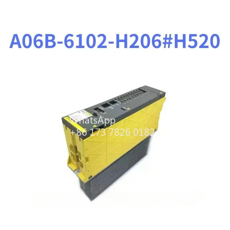 A06B-6102-H206 H520 리퍼 드라이브 작동 기능 OK