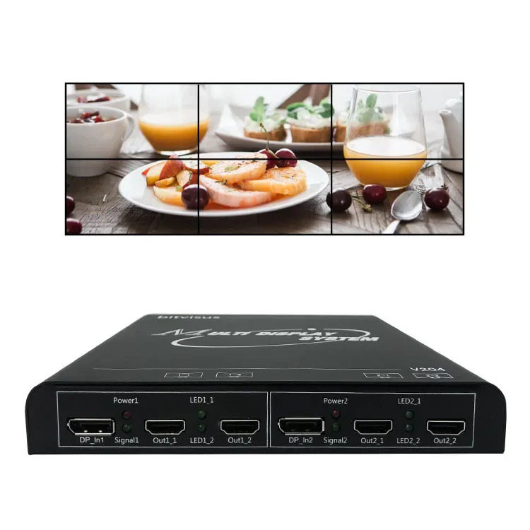 디스플레이 모니터 접합 화면 HDMI 비디오 프로세서 8K 1x4 4x1 셀러