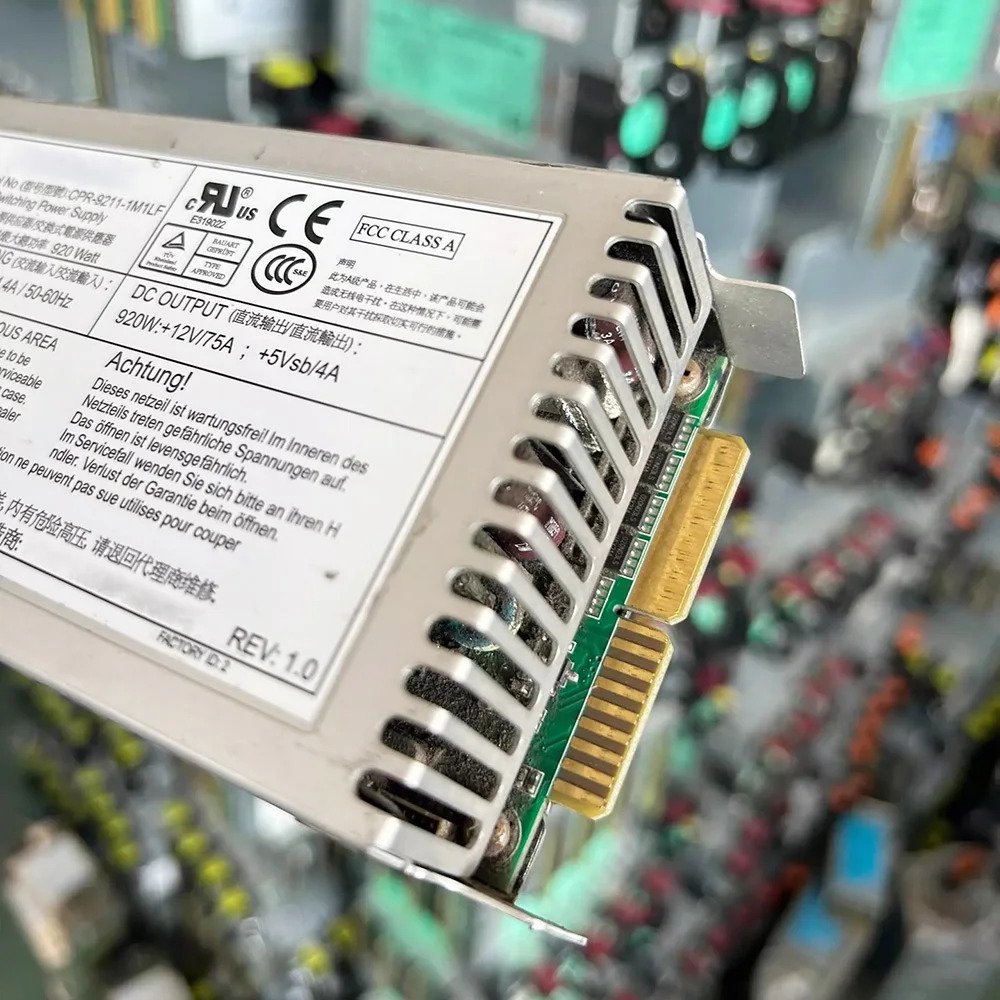 CPR-9211-1M11 컴퓨터스위칭 전원공급장치 CPR-9211-1M1LF 920W