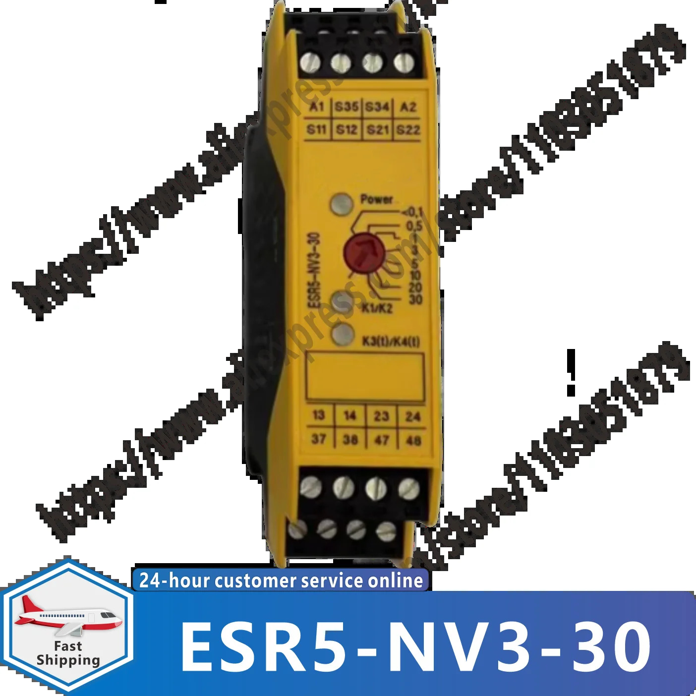 ESR5-NV3-30 오리지널 안전 릴레이 신