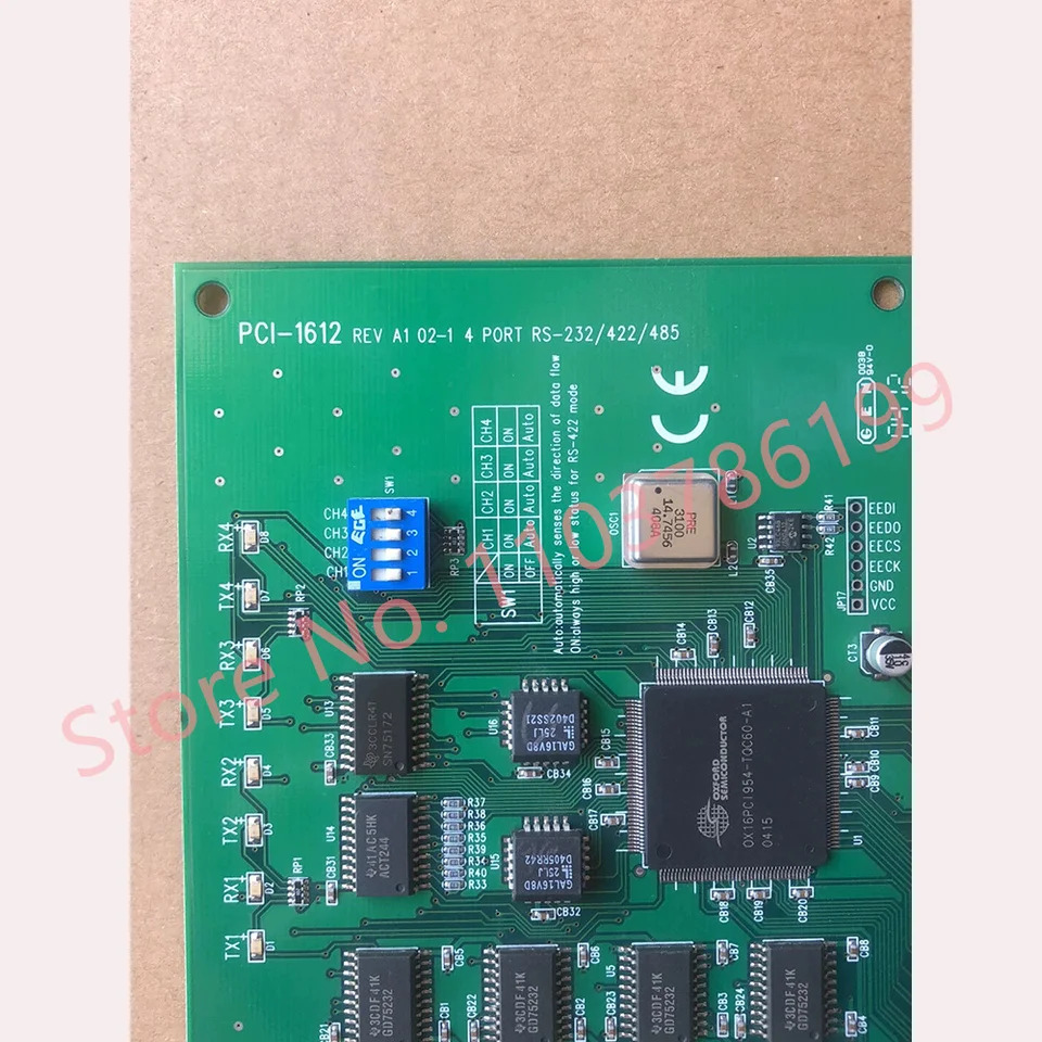 Advantech 통신 카드 PCI-1612 Rev.A1 RS-232/422/485 4 포트