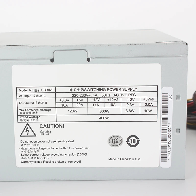 AcBel 6 8p 비디오 카드 전원공급장치 400W PCD023 PSU 신