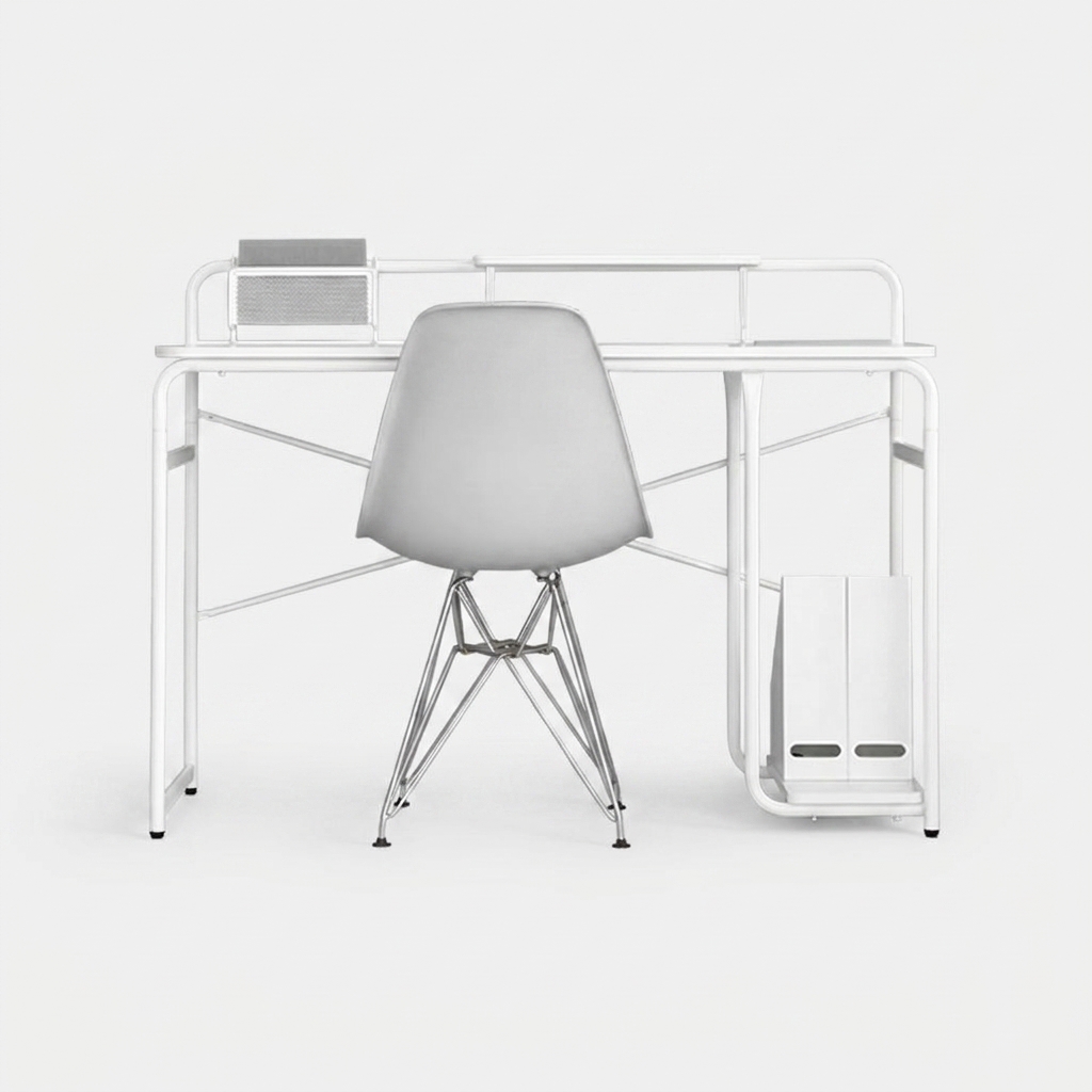 OLLSON E형 책상 1200mmx477mmx895mm, 화이트 3941.1107 - 상세 이미지 3