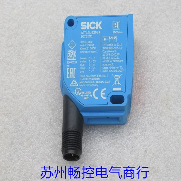 독일 SICK SCHECK 센서 WTT12L-B2533 포장 1072531 신