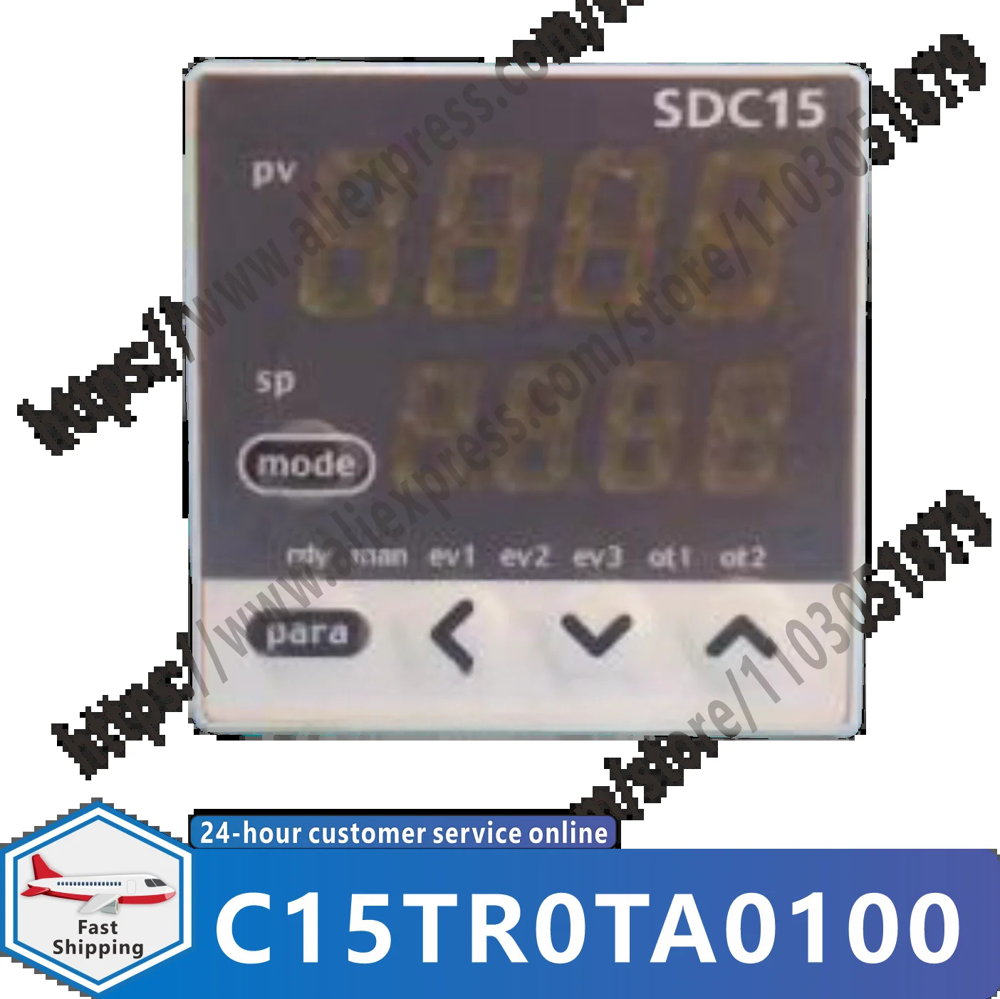 원본 SDC15 C15TR0TA0100 온도 컨트롤러