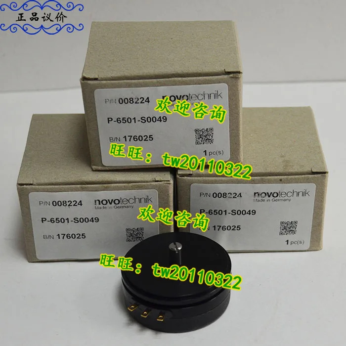 물리적 P-6501-S0049 NOVOFiguk 각도 센서 금속 포장