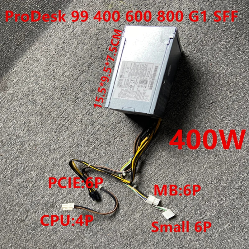 hp호환 ProDesk 400 600 800 G1 99 Z230 SFF 6 핀 400W 전원공급장치 D12-240P2A D12-240P3B PS-4241-2HF PCE011 PS