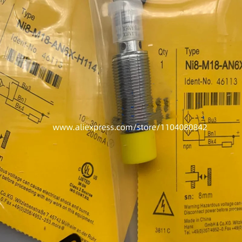 신형 스위치 NI8-M18-AP6X-H1141 Ni8-M18-AN6X-H1141 3 개