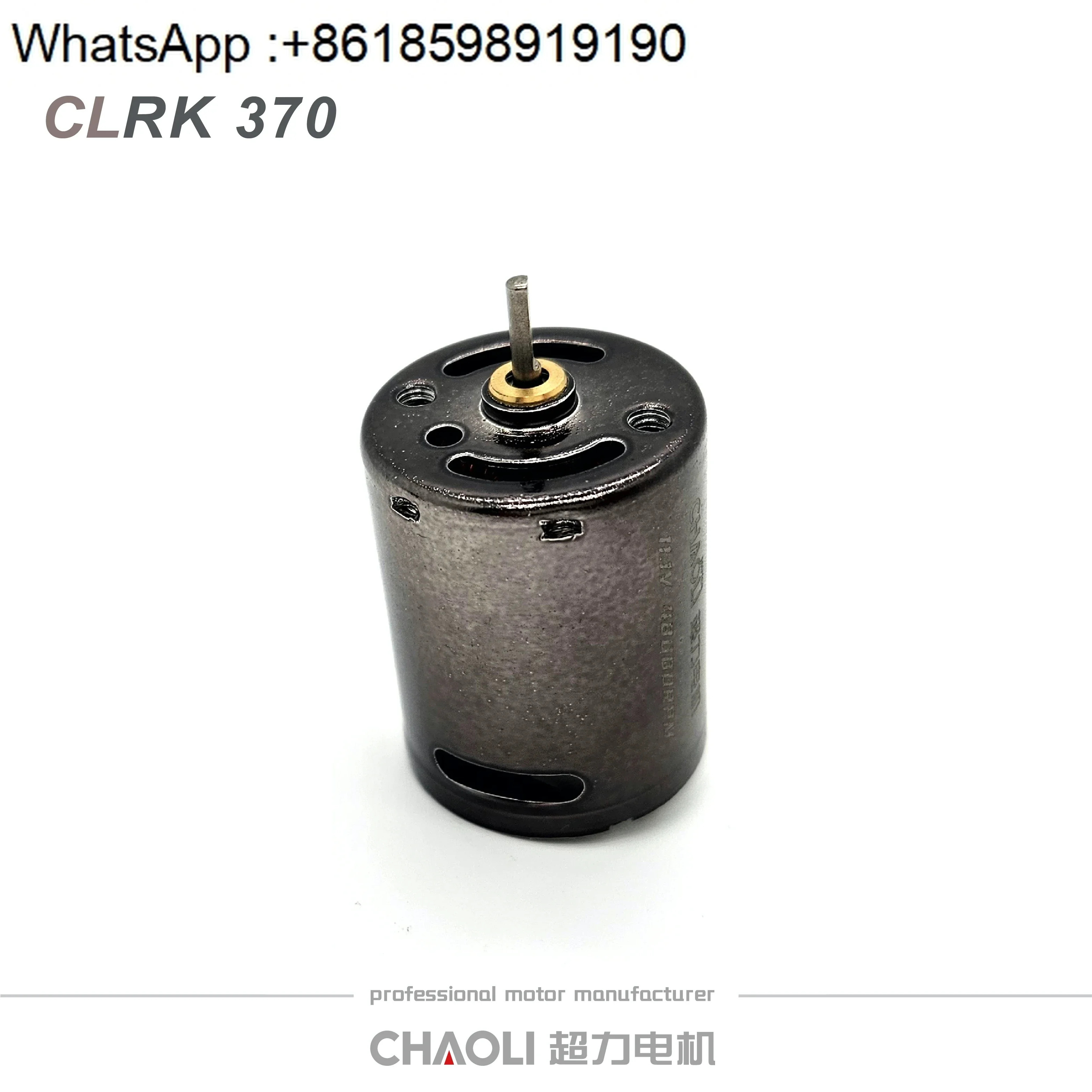 Chaoli 370 모터 48000 rpm MP9 MP7소결 자기