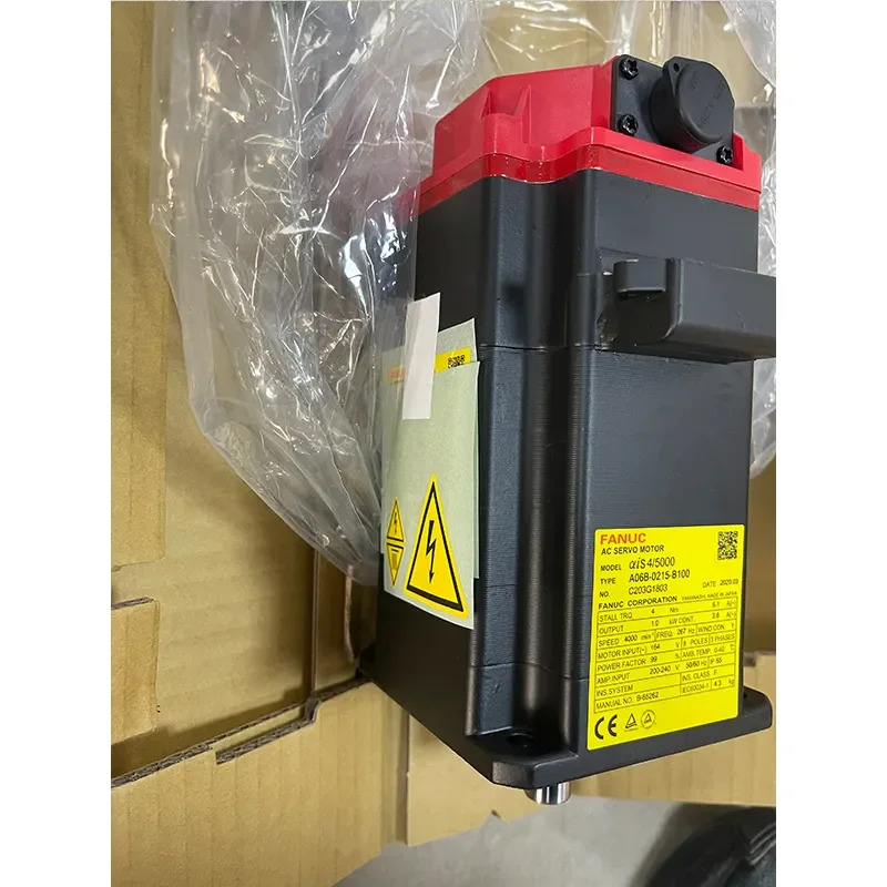 A06B-0215-B100 Fanuc AC 서보모터 12개월 A06B 0215 B100