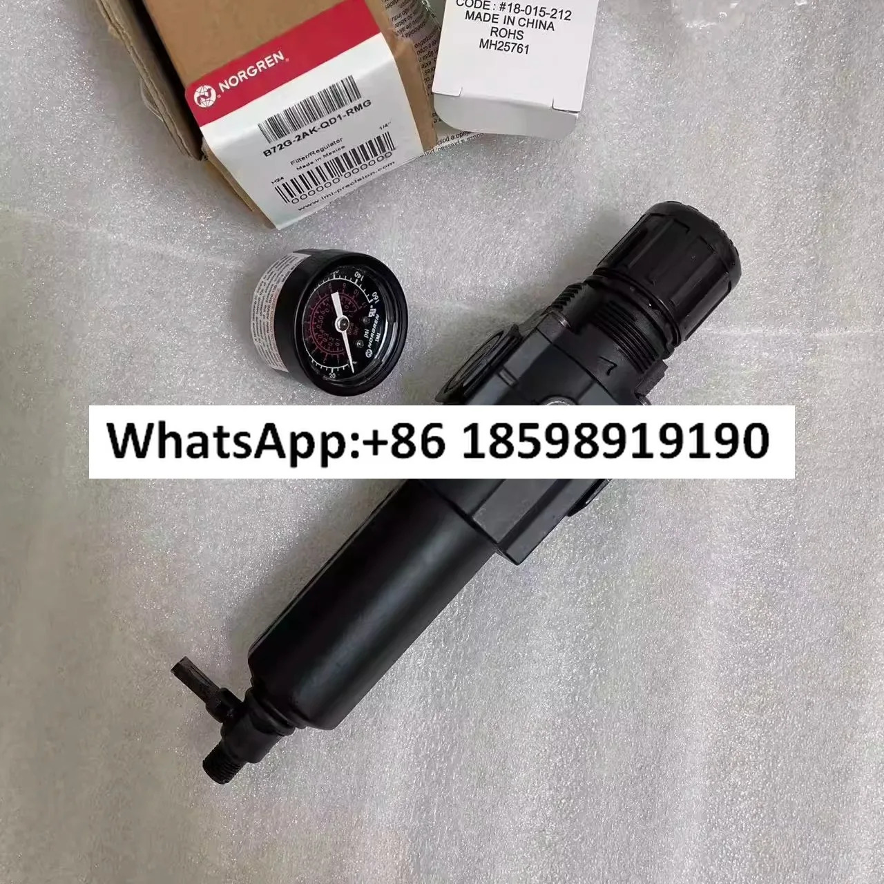 B72G 2AK QD1 RMG 필터 감압밸브 1/4 PTF 나사