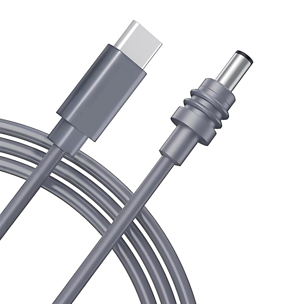 AMAKE 미니 USB C - DC 이상의 케이블, PD 이 케이블. 액세서리는 소스와 / 사용할 있습니다 함께 18AWG 전원 방수 수 스타링크 60와트 2M, 6.5피트 - 상품 이미지
