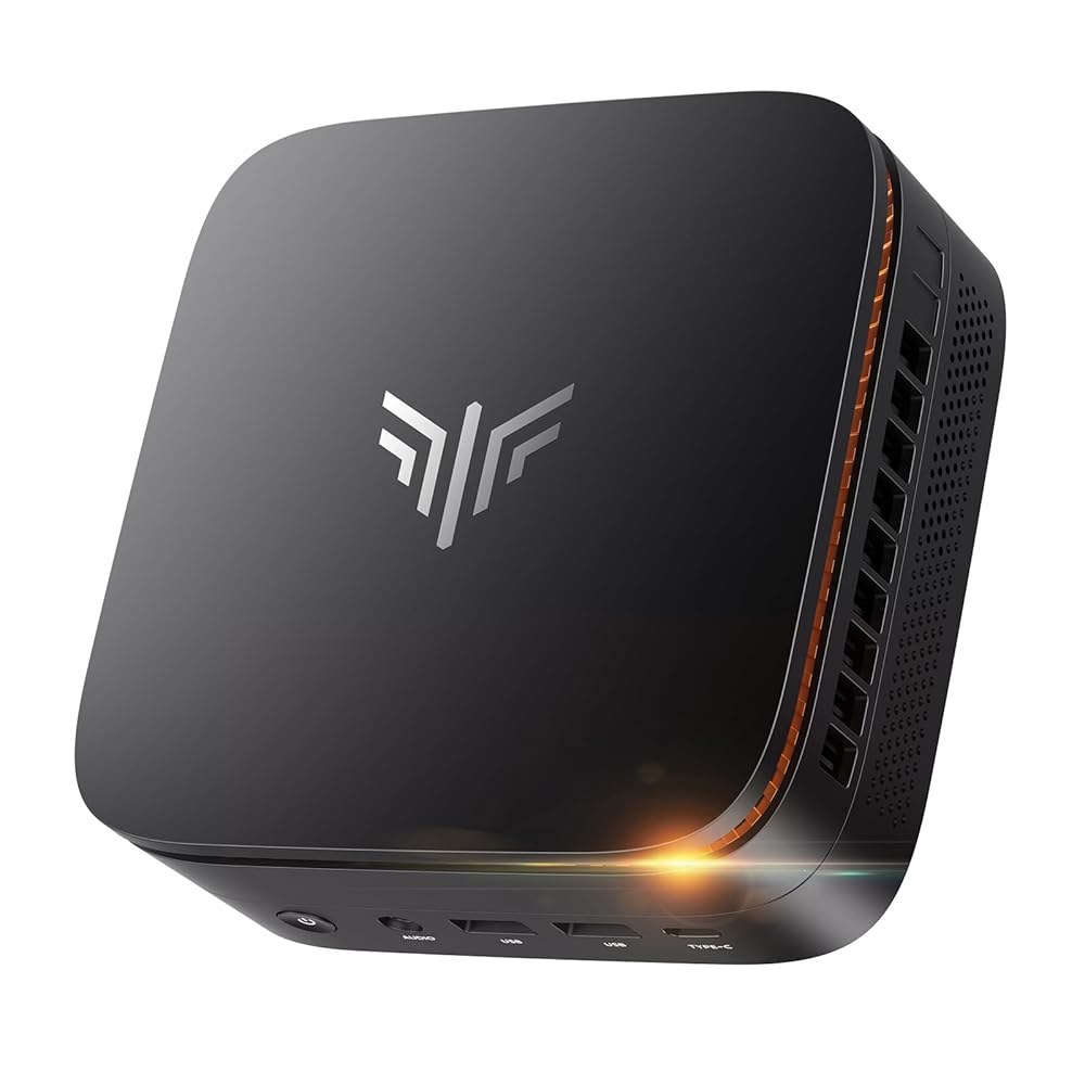 P1 미니 PC 컴퓨터, AMD Ryzen 256GB USB-C, 4300U 블루투스, 지원 Wi-Fi, 컴퓨터 RAM (Beats 교육, 4K, 이더넷 트리플 데스크탑 i3-10 - 상품 이미지
