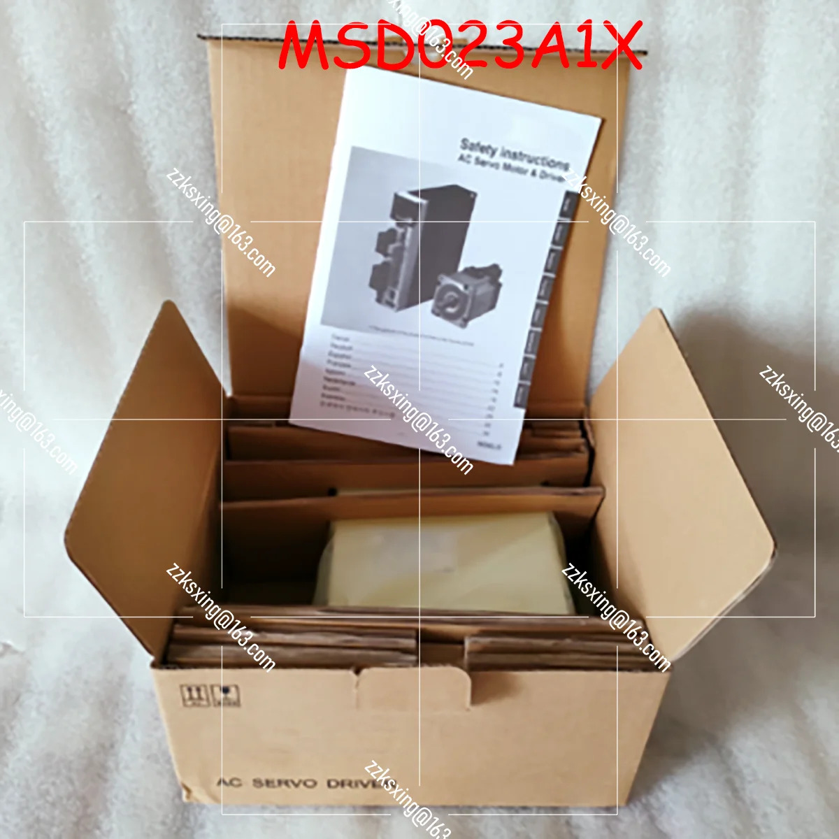 MSD023A1X 오리지널 서보 드라이버 신