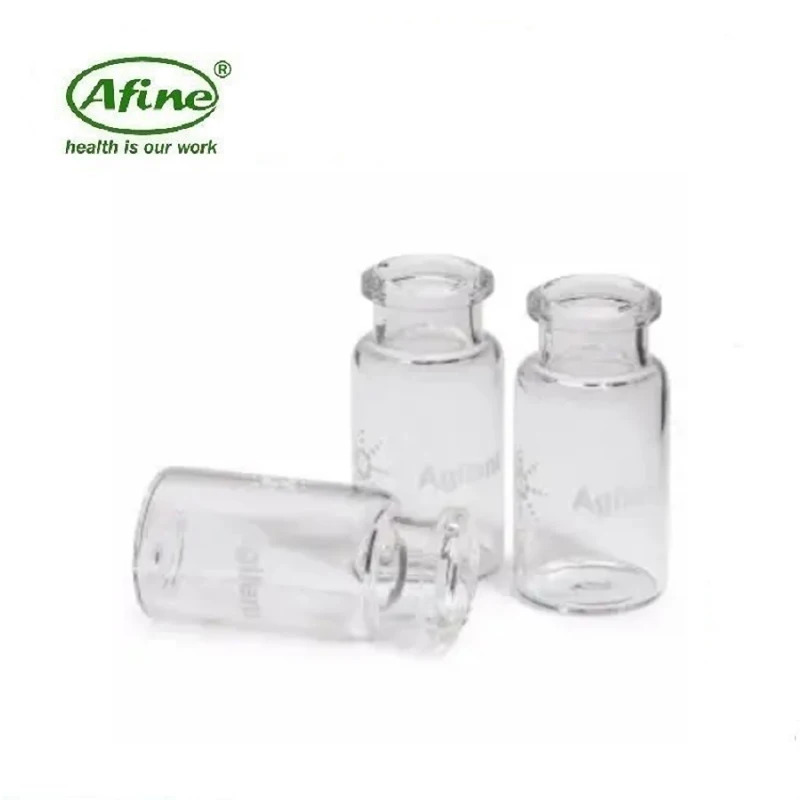 AFINE 크림프 탑 헤드스페이스 바이알 캡 23x46mm 투명 애질런트 5182-0838 인증 100/pkmL