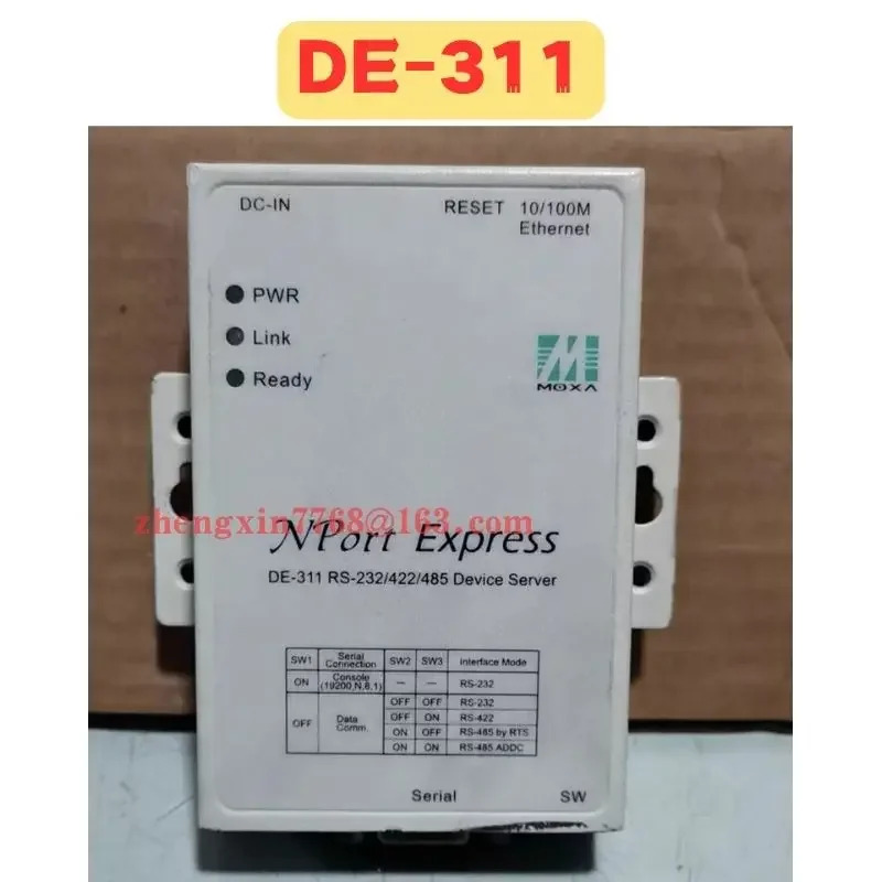 리퍼 직렬 포트 서버 DE-311 DE 311 정상 기능 완료