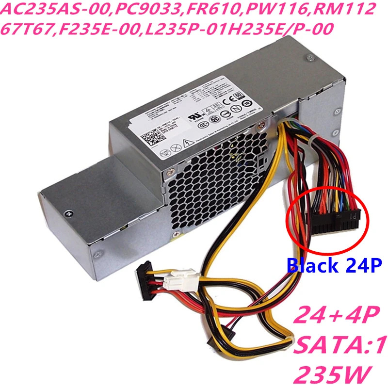Dell OptiPlex 760 960 580 780 SFF 235W F235E-00 L235P-01 AC235AS-00 PC9033 H235E-00 H235P-00새 원본 전원