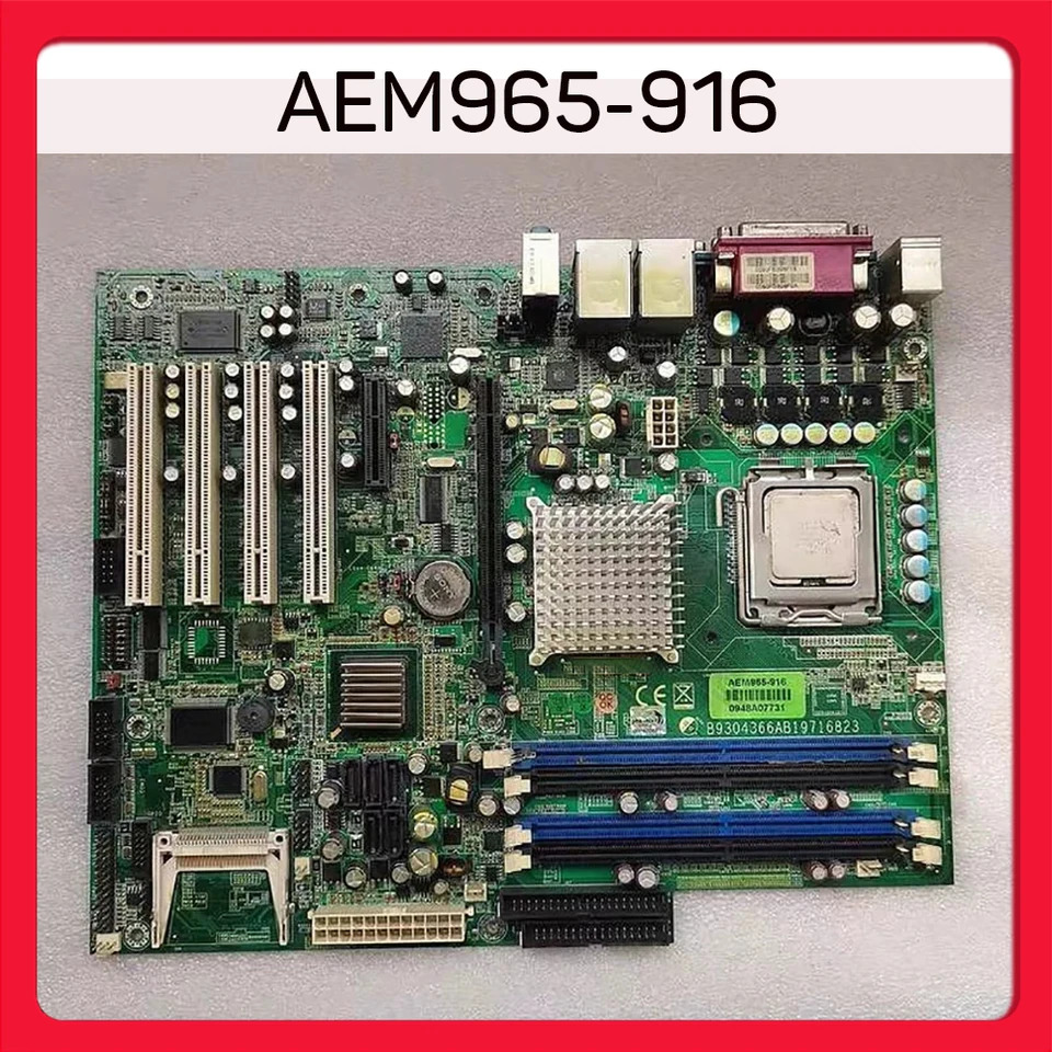 산업컴퓨터 마더보드듀얼 포트 B9304363AB19716823 AEM965-916