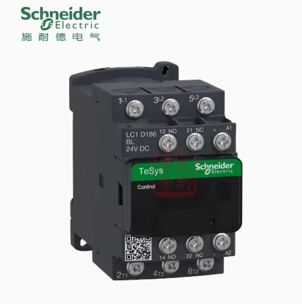 SCHNEIDER DC 접촉기 LC1D186BL 코일 전압 DC24V