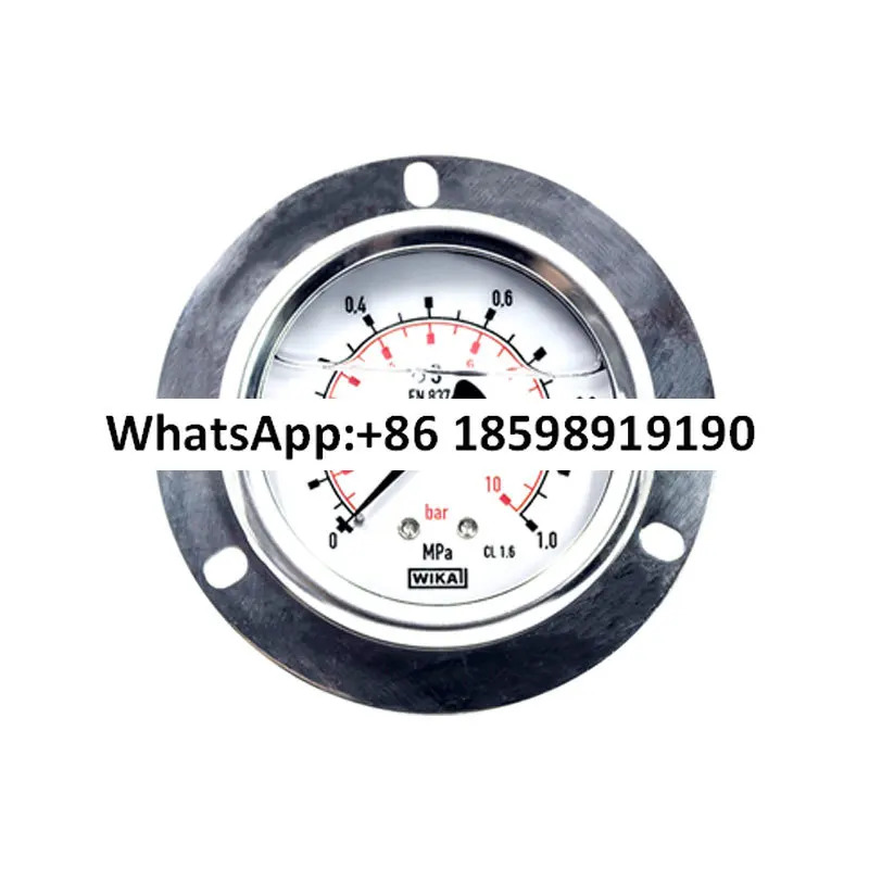 213.53.063 Axial Edge EN837-1 스테인레스 스틸 충격 방지 기압계