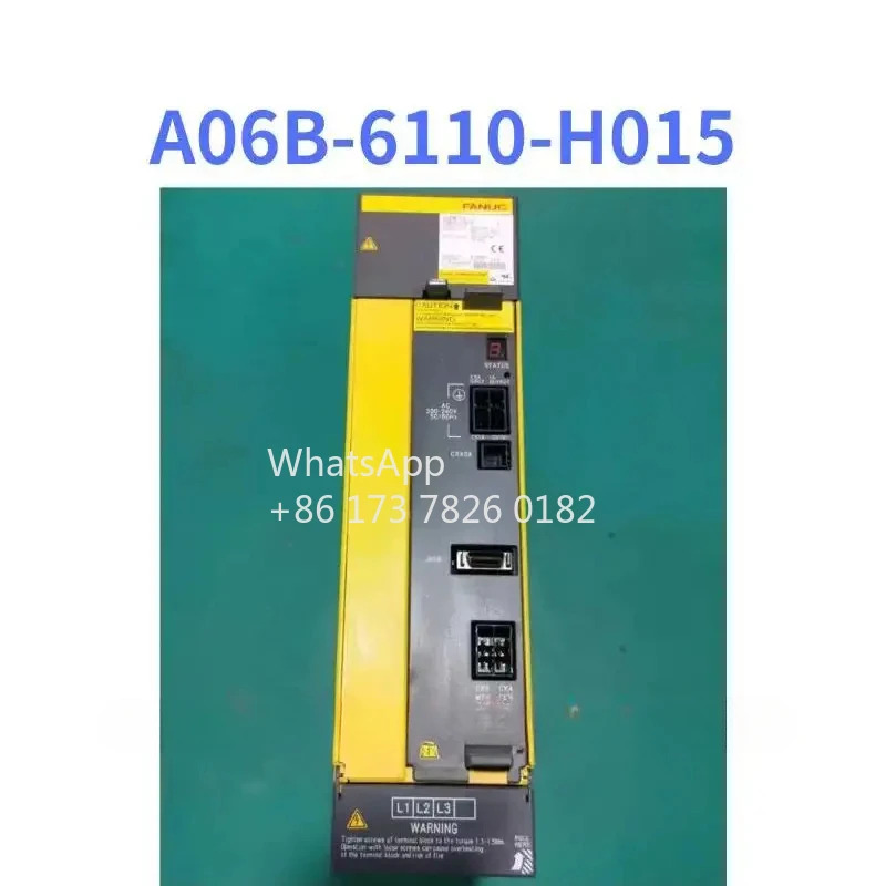 A06B-6110-H015 리퍼 드라이브 작동 기능 OK