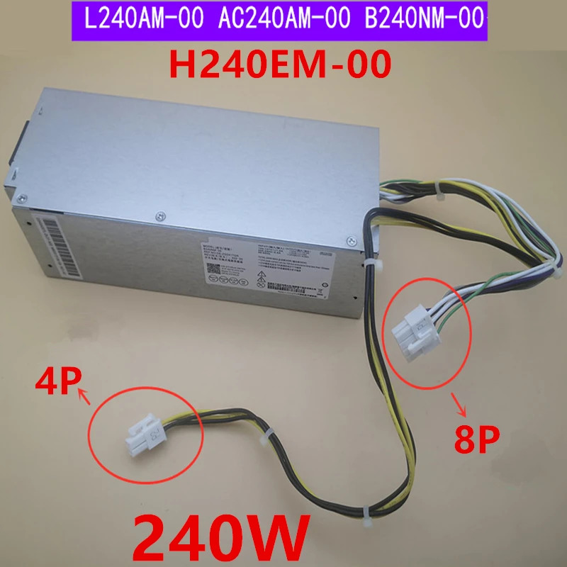 오리지널 전원공급장치 Dell 7040 3650 3040 3655 240W H240EM-00 HU240AS-02 D240EM-00 0DHVJN H240AM-02 AC240AM-