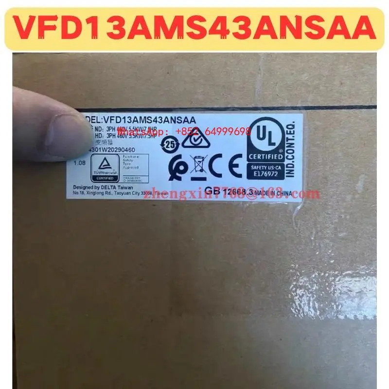 오리지널 주파수 변환기 VFD13AMS호환43ANSAA