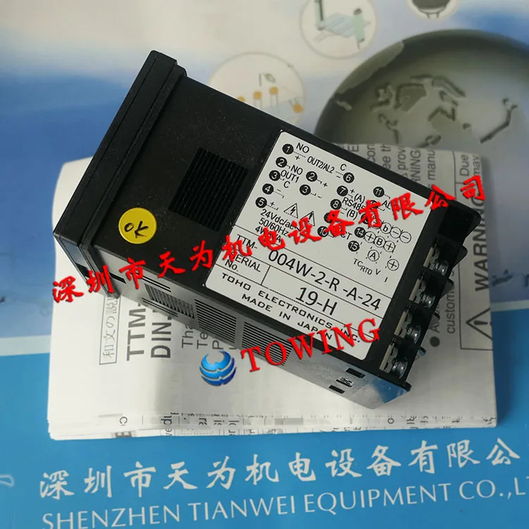 일본 토호 TTM-004W-2-R-A-24 19-H 온도조절기 오리지널 신