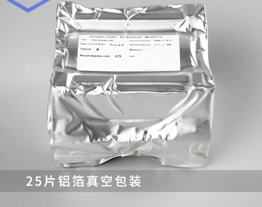 각 인치당 단면 광택 처리된 실리콘 웨이퍼를 갖춘 단결정 웨이퍼