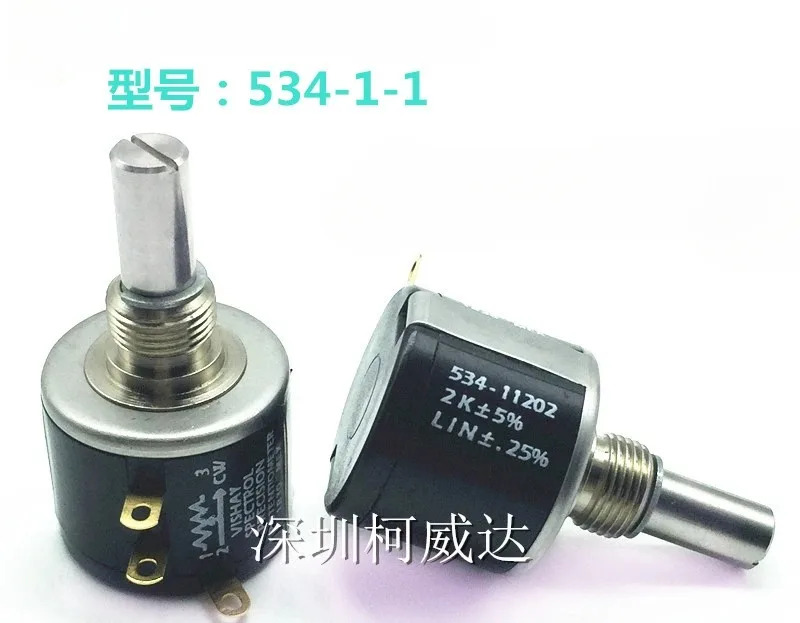 멀티 턴 전위차계 534-11202 10회전