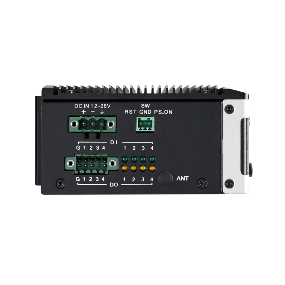 Advantech ARK-1220F 아톰 E3940 QC SoC 절연 GbE COM DIO 포트 DIN 레일 팬리스 산업미니 컴퓨터 PC
