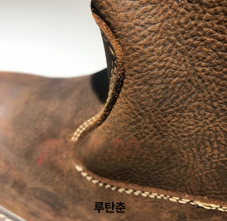 남성 작업화 엔지니어부츠 라이딩 워커 안전화 가죽 하이탑 레더 첼시 장화 - 상세 이미지 3