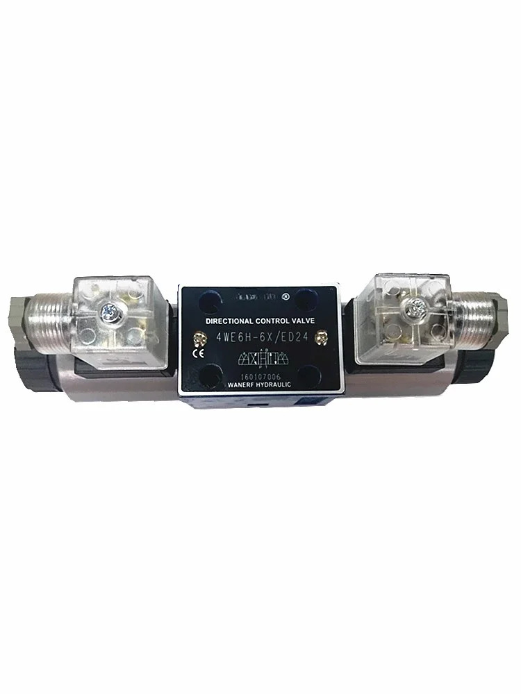 스위칭 밸브 4WE6E-L6X 4WE6G-L6X/AC220/DC24 3위치 4방향 유압 솔레노이드 방향 플레이트