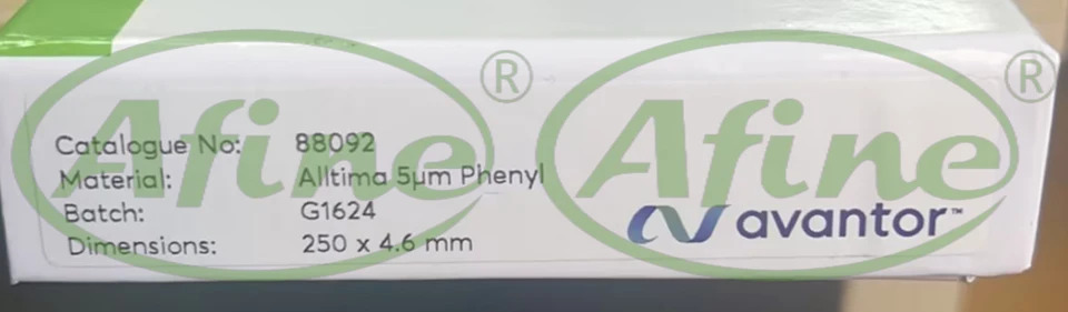AFINE Hichrom 알티마 88092 5um 페닐 컬럼 250x4.6mm