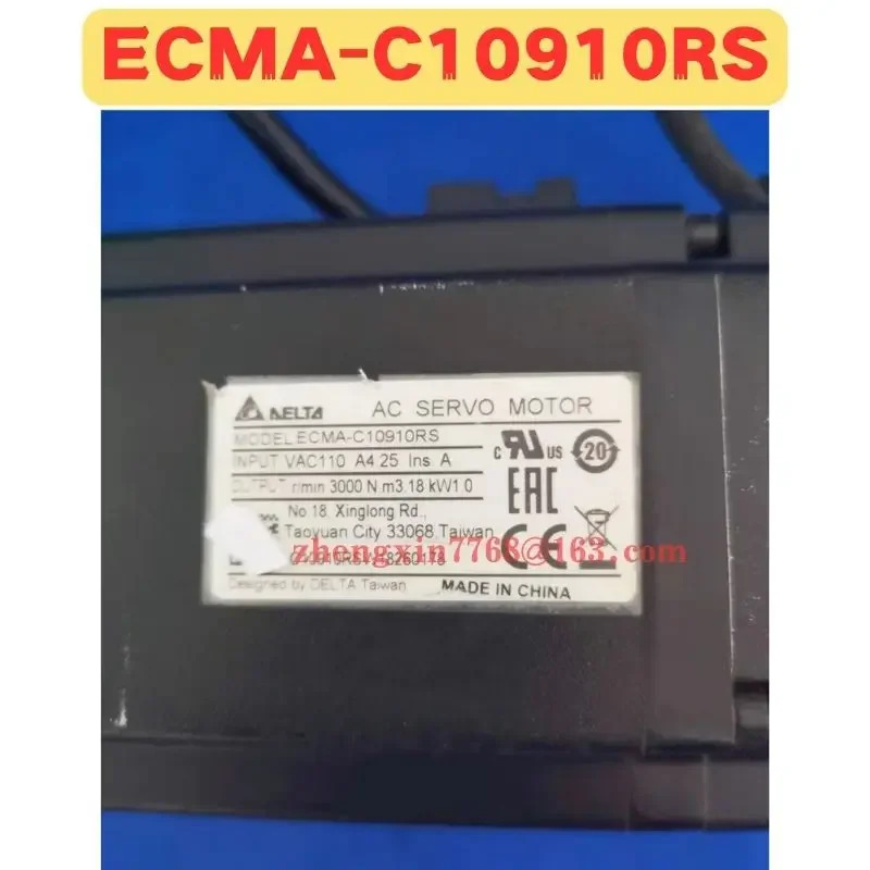 리퍼 서보모터 ECMA-C10910RS ECMA C10910RS 정상 기능 완료