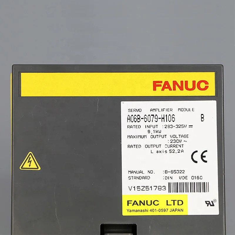 A06B-6079-H106 Fanuc 서보 증폭기 모듈 리퍼 완료 A06B 6079 H106