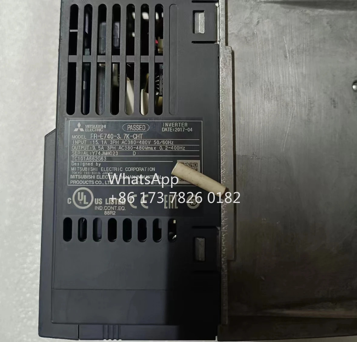 FR-E740-3.7K-CHT 리퍼 인버터 3.7kW 기능 OK