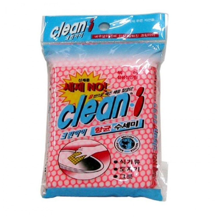 도모아 크린아이 항균 멜라민 거품 스펀지 식기 세척용 패드 14cm8cm 1p - 상품 이미지