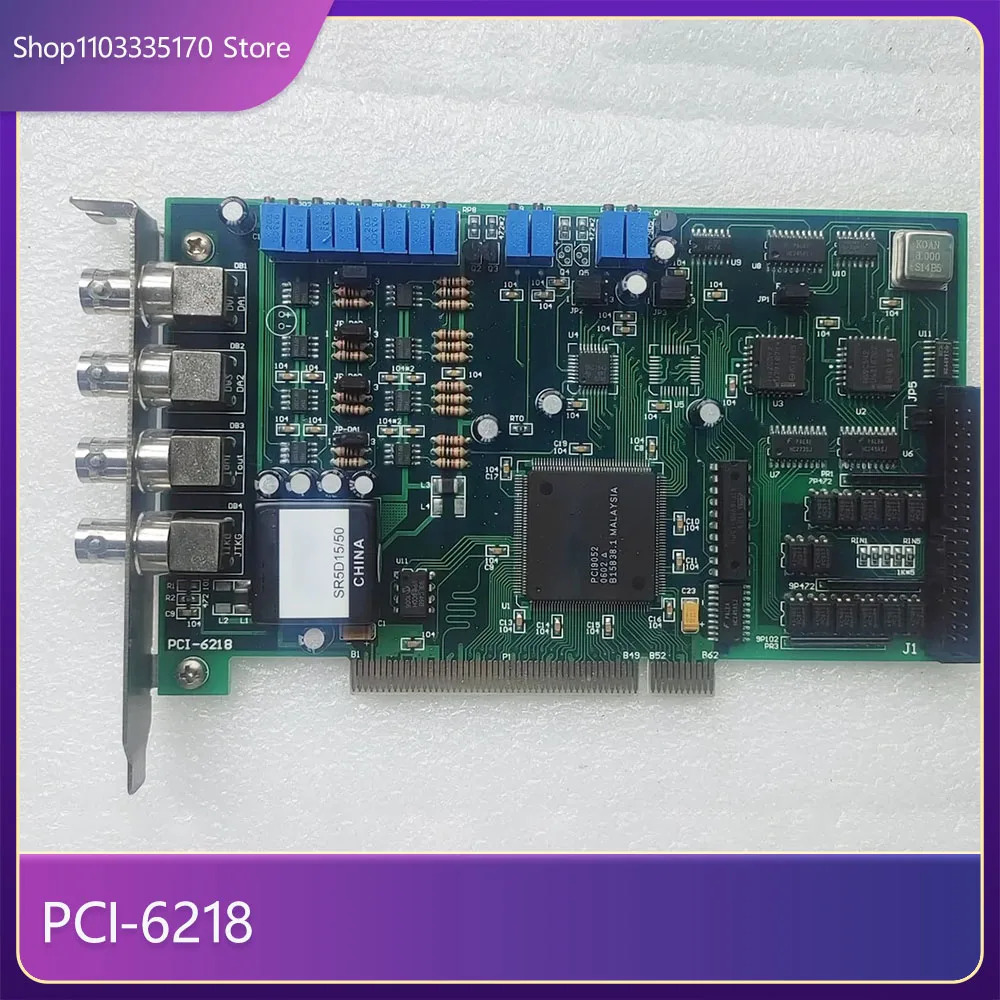 PCI-6218 레이저 마킹 머신 제어 카드 DA 출력 해상도 16비트 SR5D15/50