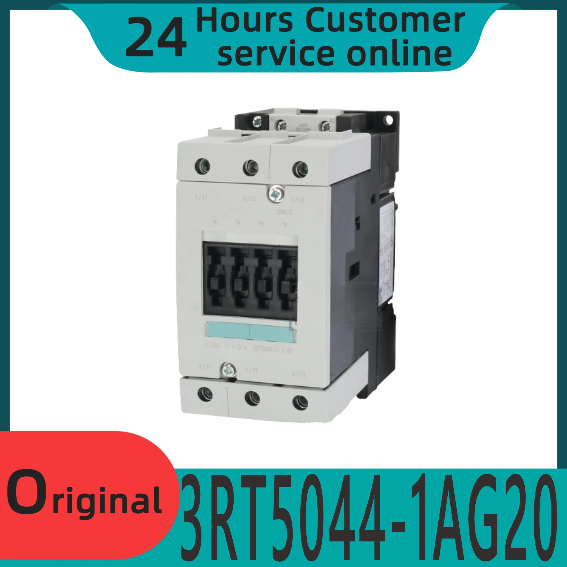 오리지널 AC 접촉기 3RT5044-1AG20 3RT5044-1A 0 110V 380V