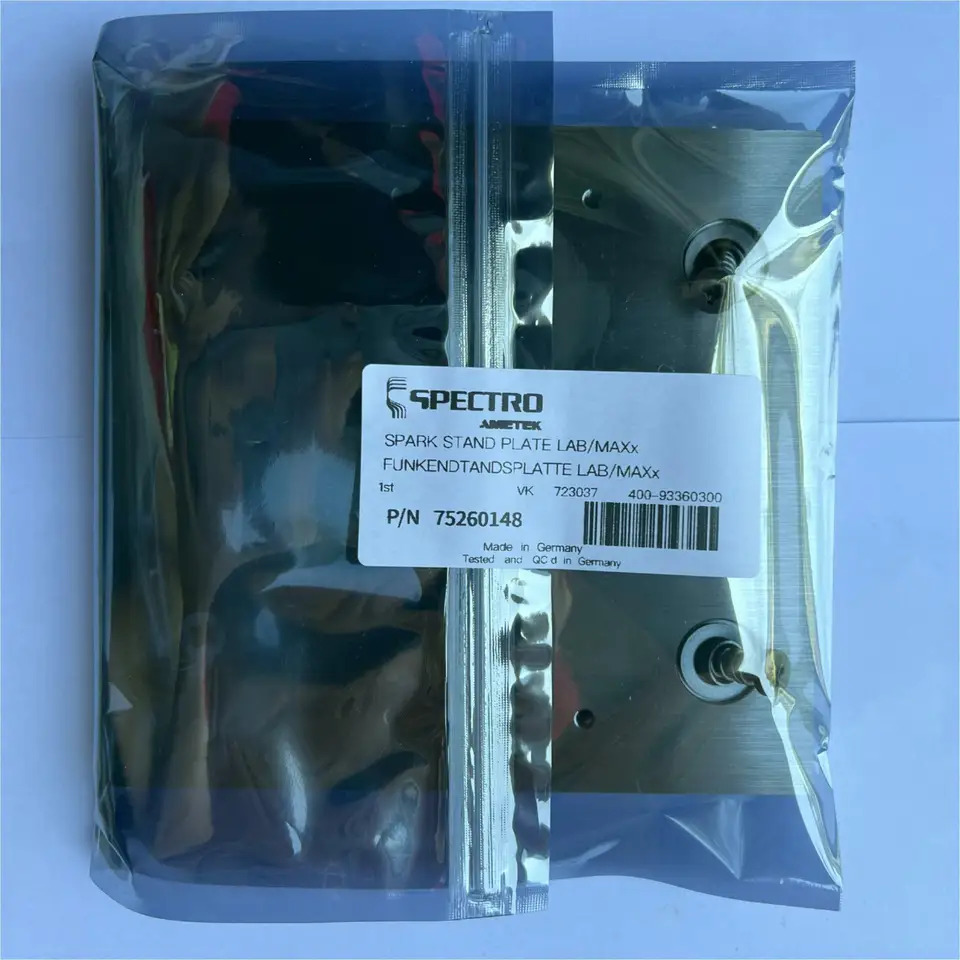 SPECTRO 75260148 SPECTROLAB M12 스파크 스탠드 플레이트 LAB/MAXX MAXX 오리지널 신