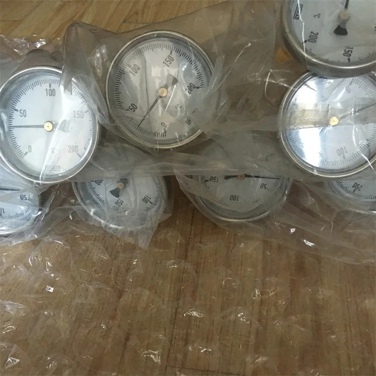 WIKA 바이메탈 온도계 범축 독일 EN13190 시리즈 46 50 52 55